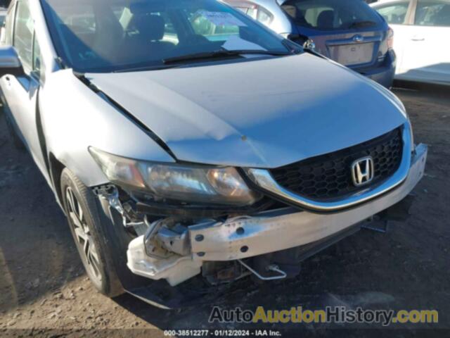 HONDA CIVIC EX, 2HGFB2F80EH532012