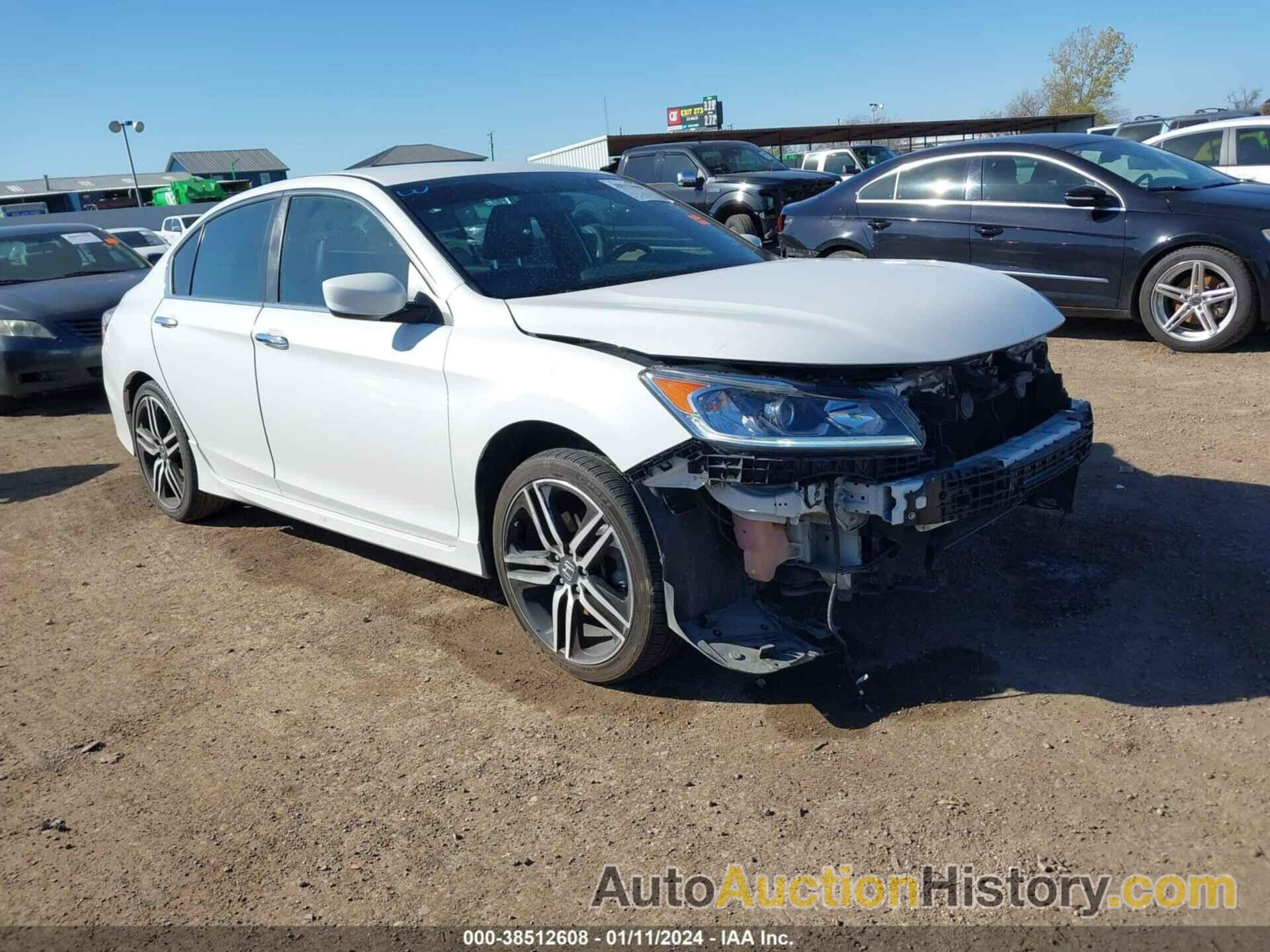 HONDA ACCORD SPORT, 1HGCR2F53GA151695