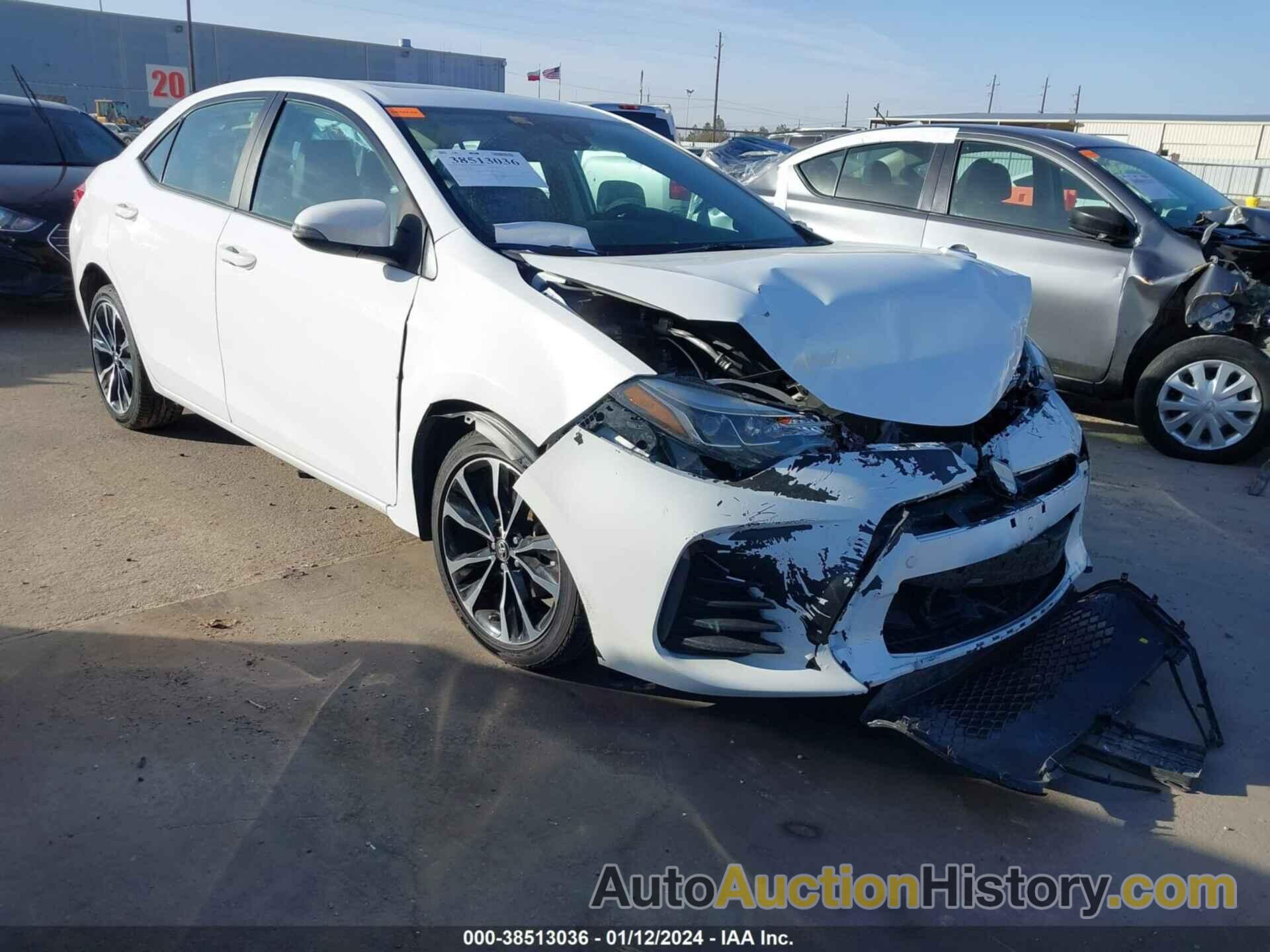 TOYOTA COROLLA SE, 5YFBURHE1KP867532