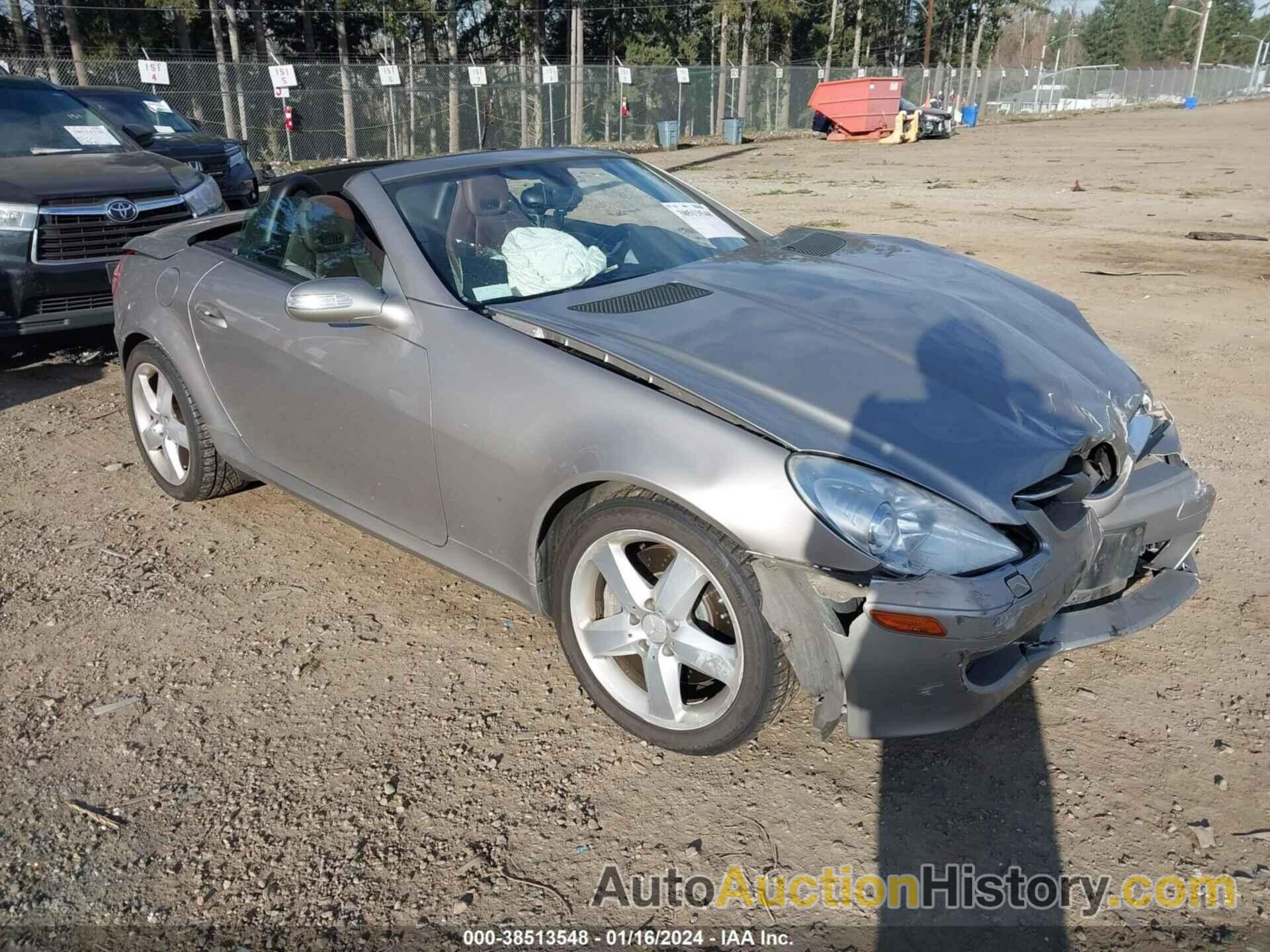 MERCEDES-BENZ SLK 350, WDBWK56F05F029353