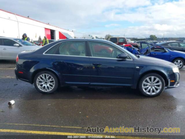 AUDI A4 2.0T/2.0T SPECIAL EDITION, WAUDF78E98A143685
