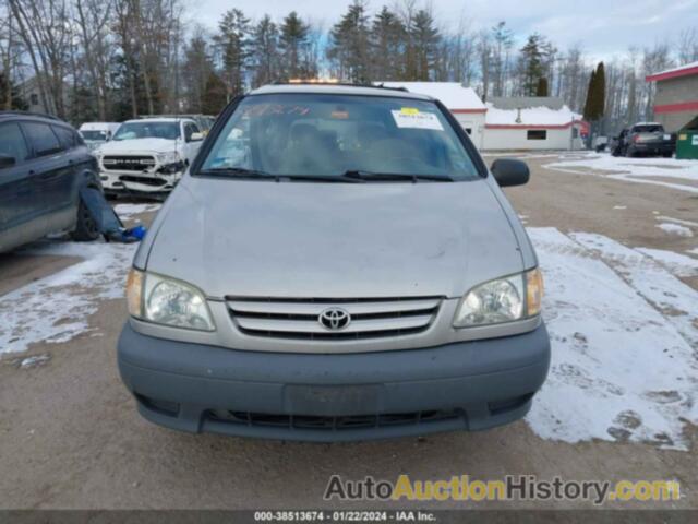 TOYOTA SIENNA CE, 4T3ZF19C03U553420