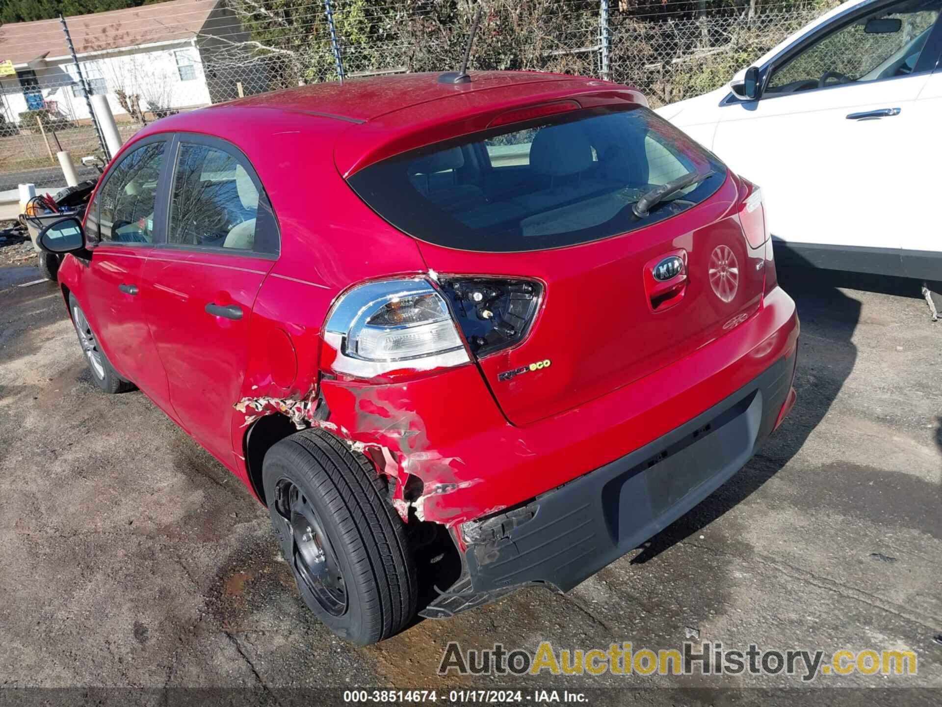 KIA RIO EX, KNADN5A36H6013706