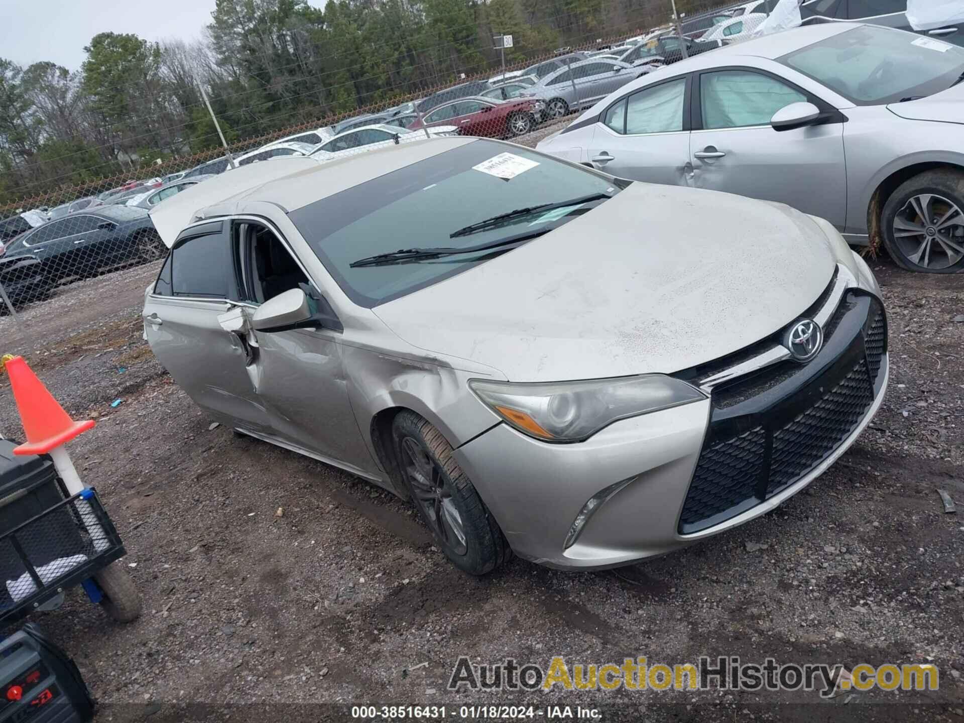 TOYOTA CAMRY SE, 4T1BF1FK2FU021306