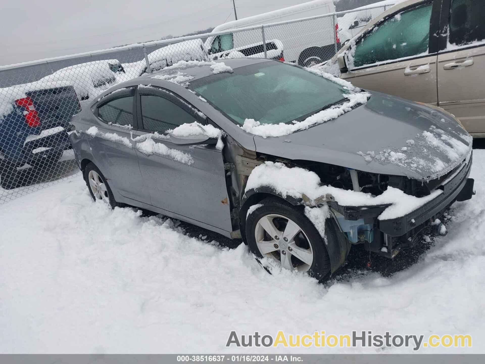 HYUNDAI ELANTRA GLS (ULSAN PLANT), KMHDH4AE3CU260011