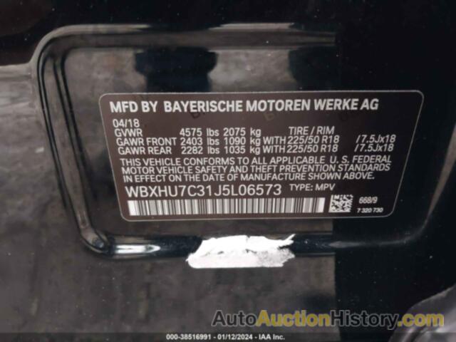 BMW X1 SDRIVE28I, WBXHU7C31J5L06573