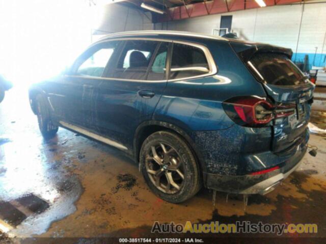 BMW X3 XDRIVE30I, 5UX53DP08P9R28069