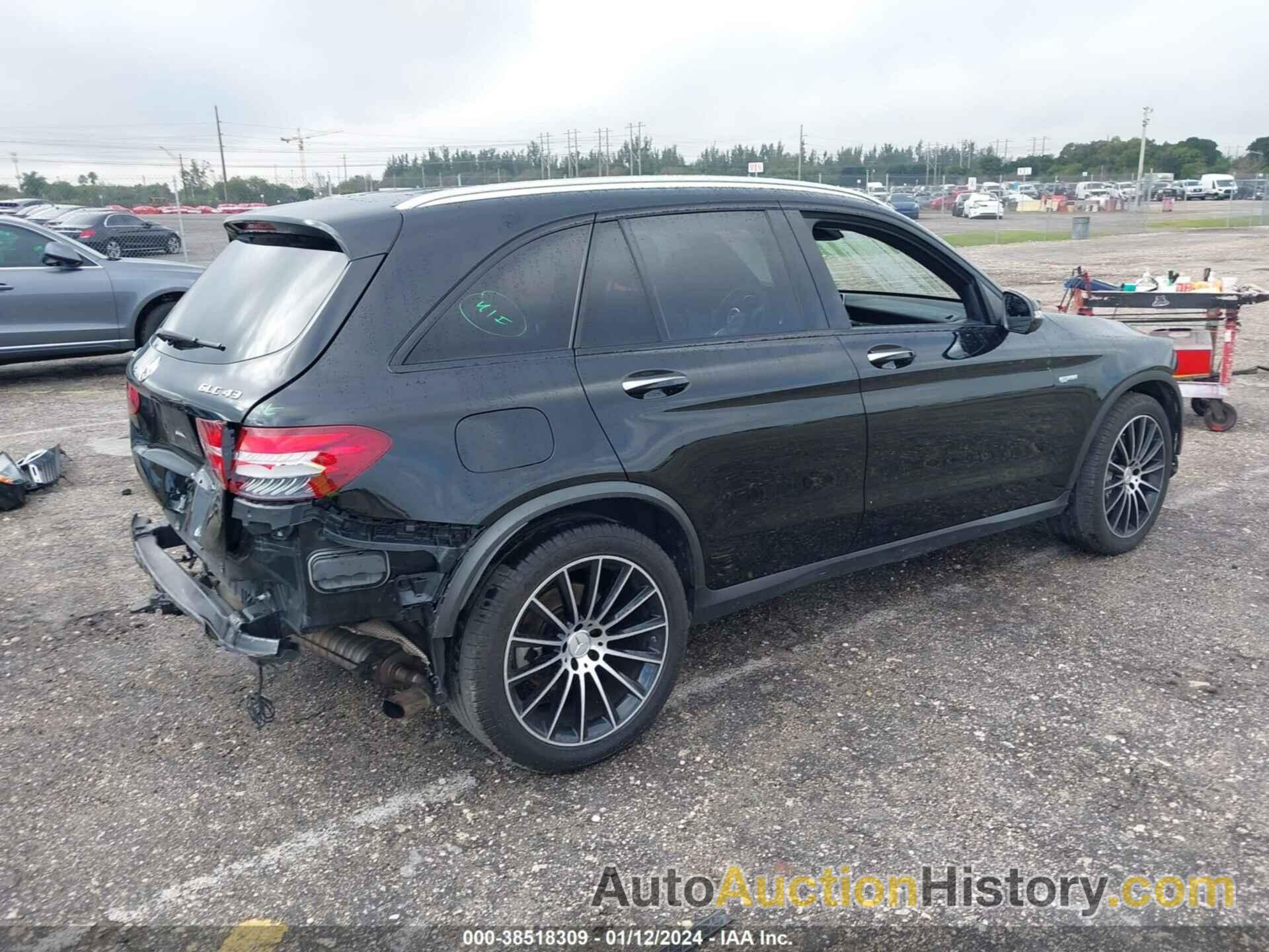 MERCEDES-BENZ AMG GLC 43 4MATIC, WDC0G6EB9KF541289