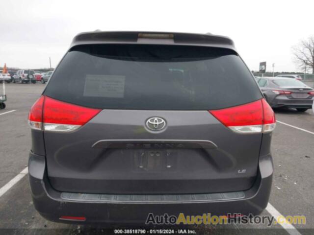 TOYOTA SIENNA LE V6 8 PASSENGER, 5TDKK3DC8DS288684