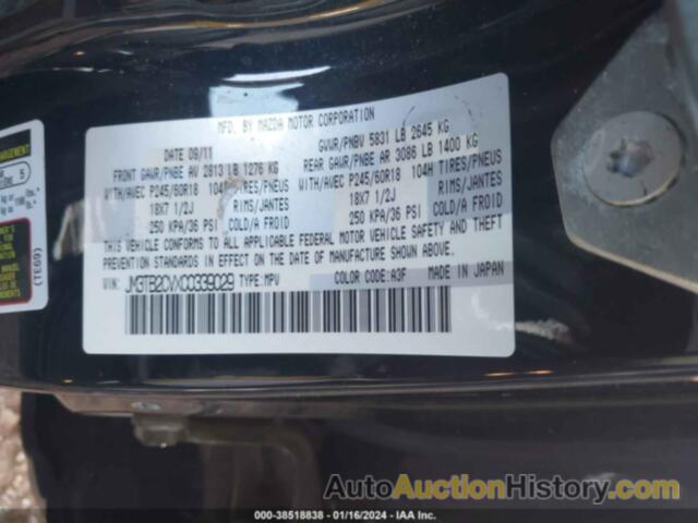 MAZDA CX-9 TOURING, JM3TB2CVXC0339029