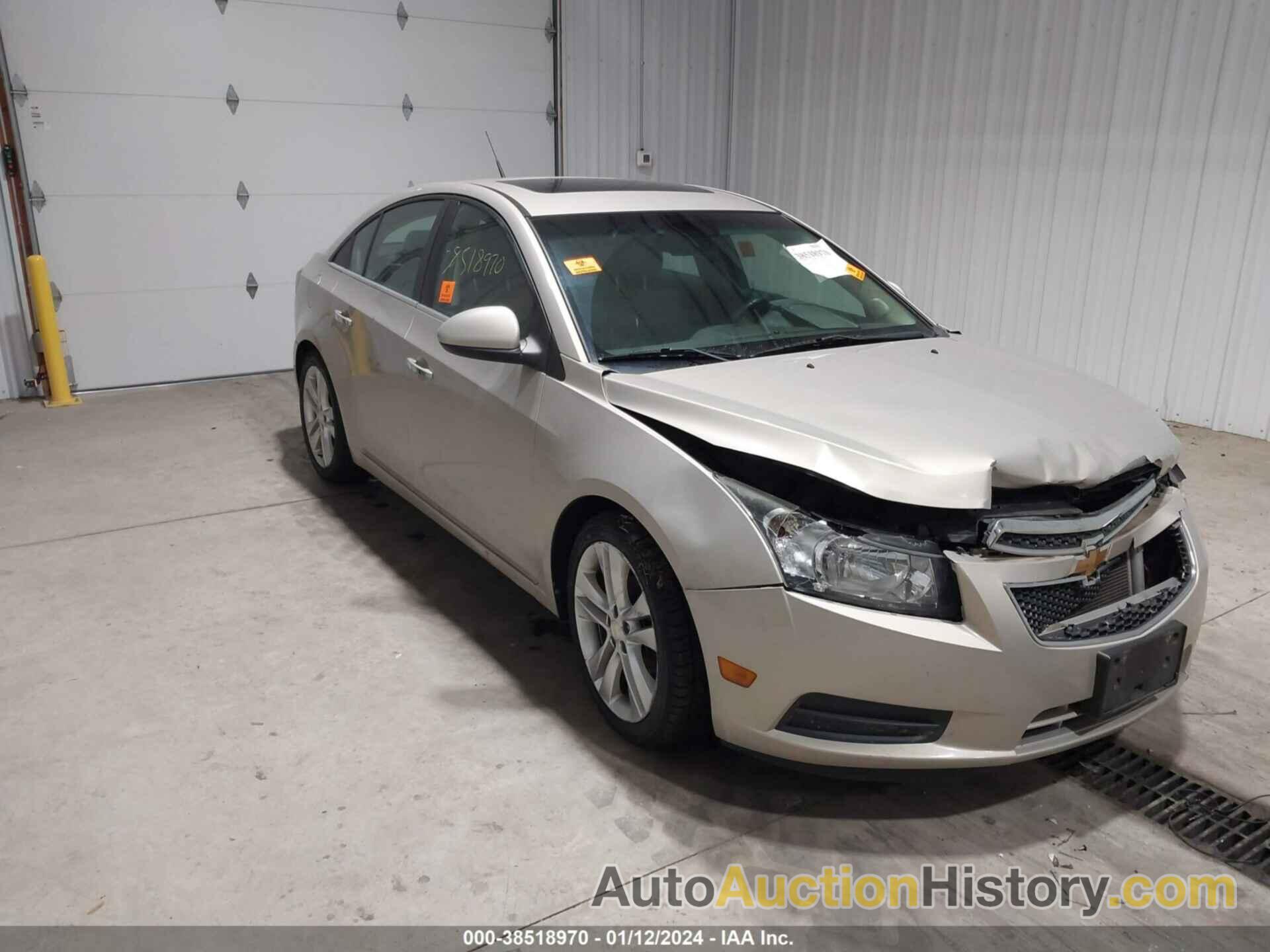 CHEVROLET CRUZE LTZ, 1G1PH5S96B7156563