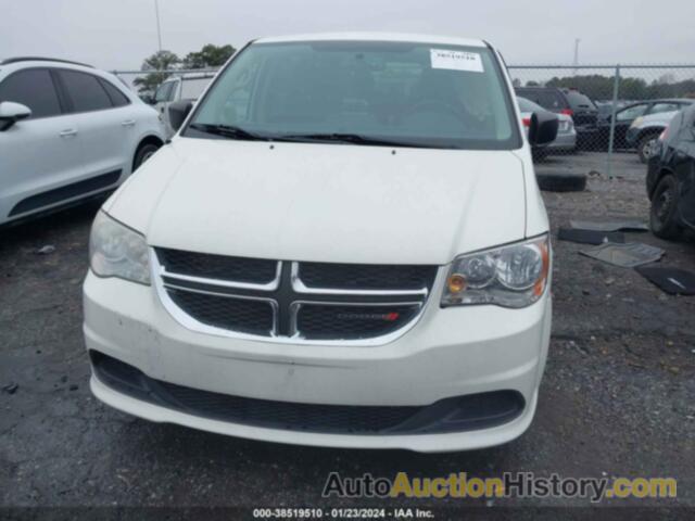 DODGE GRAND CARAVAN SE, 2C4RDGBG0DR507300