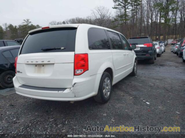 DODGE GRAND CARAVAN SE, 2C4RDGBG0DR507300