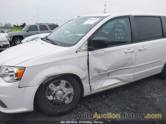 DODGE GRAND CARAVAN SE, 2C4RDGBG0DR507300