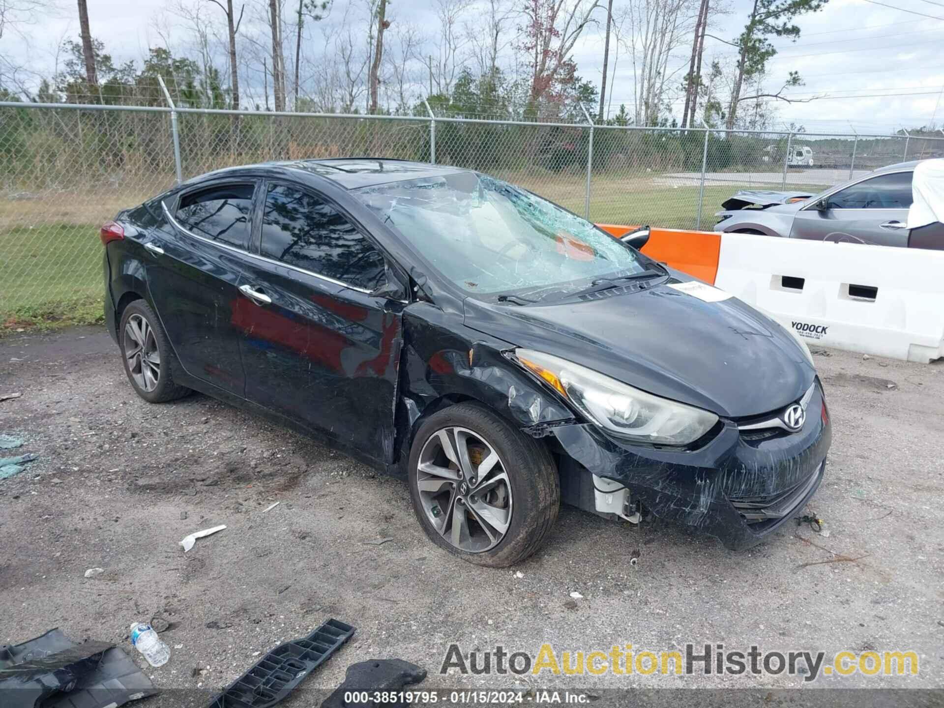 HYUNDAI ELANTRA LIMITED, 5NPDH4AE6EH490918