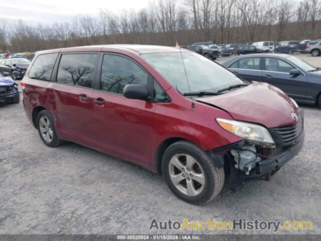 TOYOTA SIENNA L V6 7 PASSENGER, 5TDZK3DC8DS364578