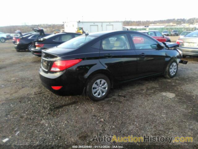 HYUNDAI ACCENT SE, KMHCT4AE7GU163653