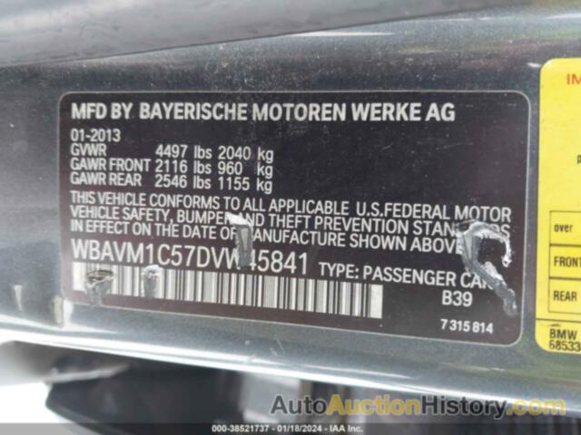 BMW X1 SDRIVE28I, WBAVM1C57DVW45841