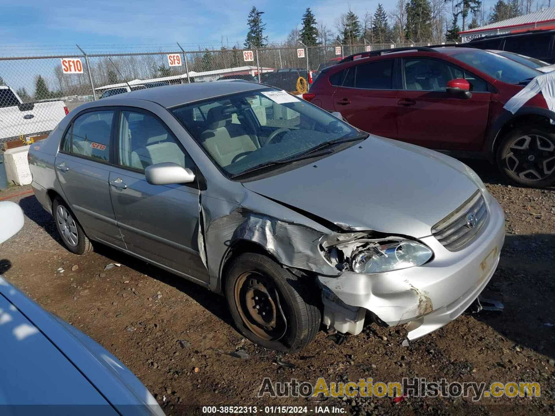 TOYOTA COROLLA LE, 1NXBR32E93Z185425