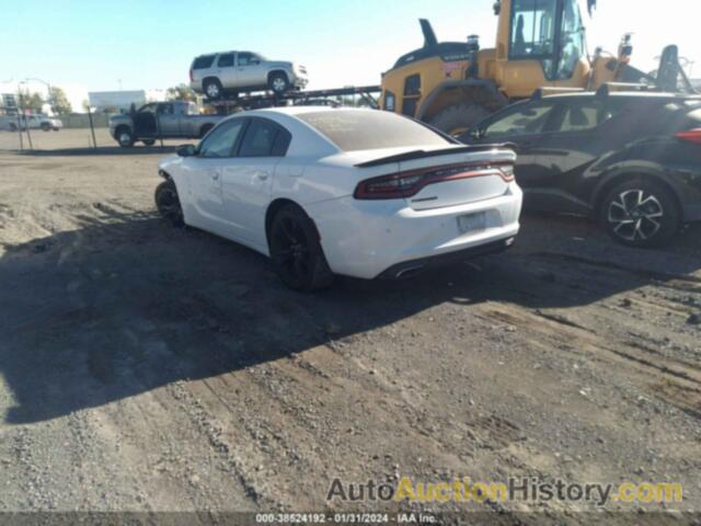 DODGE CHARGER SXT RWD, 2C3CDXBG6JH273580