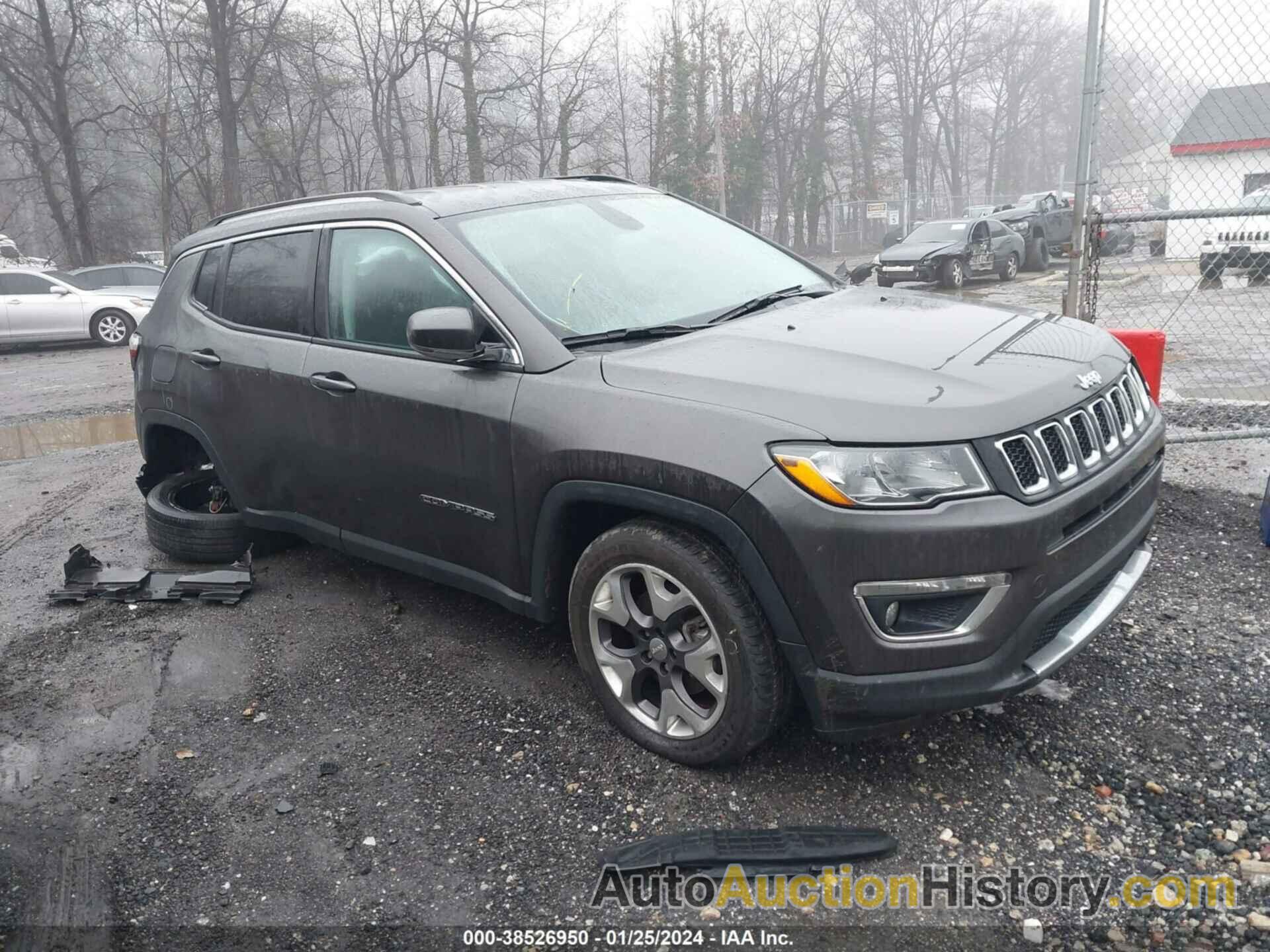 JEEP COMPASS LIMITED FWD, 3C4NJCCB0LT165894