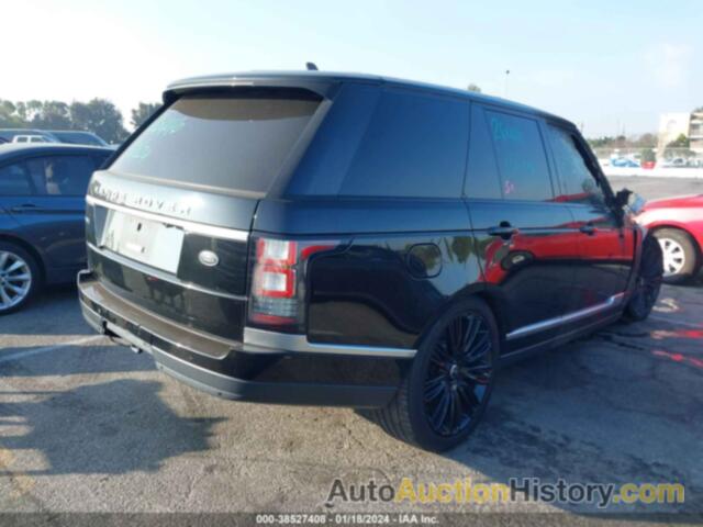 LAND ROVER RANGE ROVER 3.0L V6 SUPERCHARGED HSE, SALGS2PF5GA309183