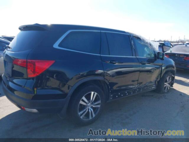 HONDA PILOT EX-L, 5FNYF5H54JB001704