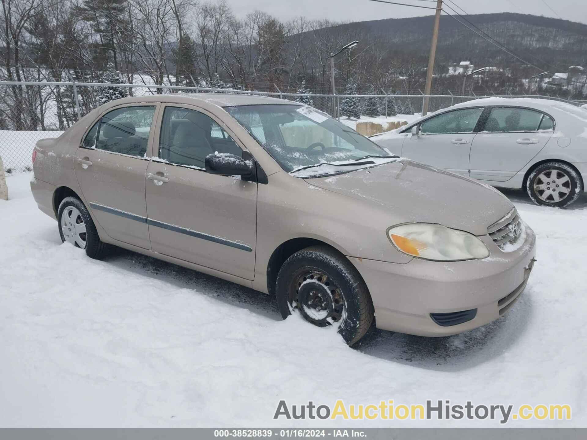 TOYOTA COROLLA CE, 2T1BR32E74C307878