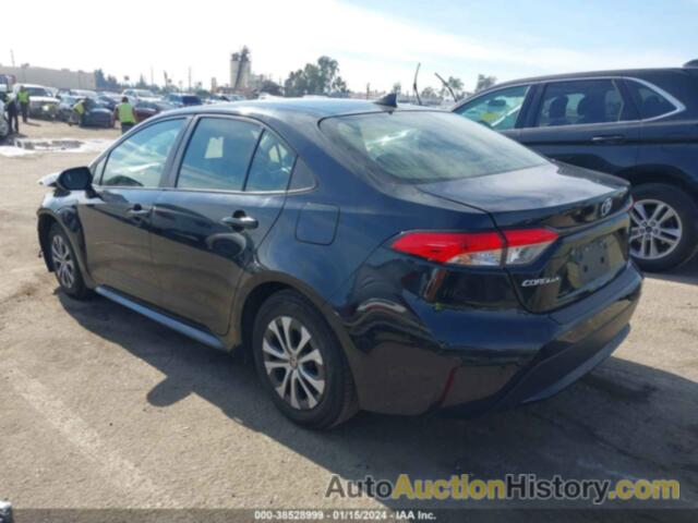 TOYOTA COROLLA HYBRID LE, JTDEAMDE9MJ024023