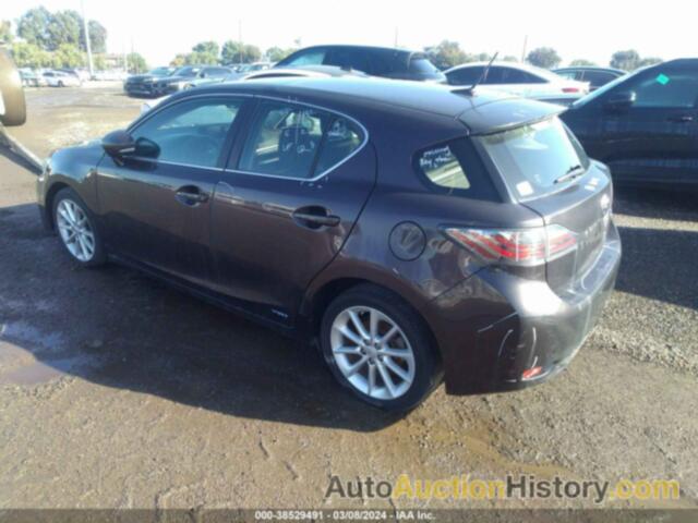 LEXUS CT 200H, JTHKD5BHXC2111921