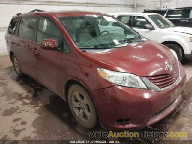 TOYOTA SIENNA LE 8 PASSENGER, 5TDKZ3DCXHS804769