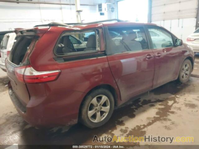 TOYOTA SIENNA LE 8 PASSENGER, 5TDKZ3DCXHS804769