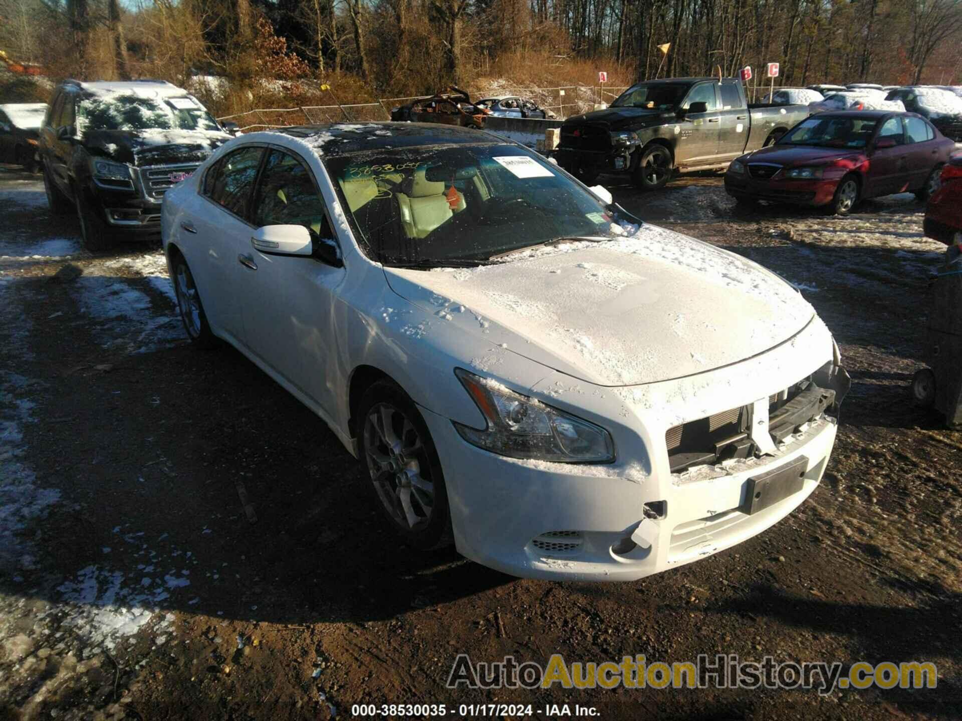 NISSAN MAXIMA 3.5 SV, 1N4AA5AP6EC473259