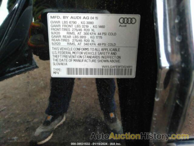 AUDI Q7 3.0T PREMIUM, WA1LGAFE9FD024911