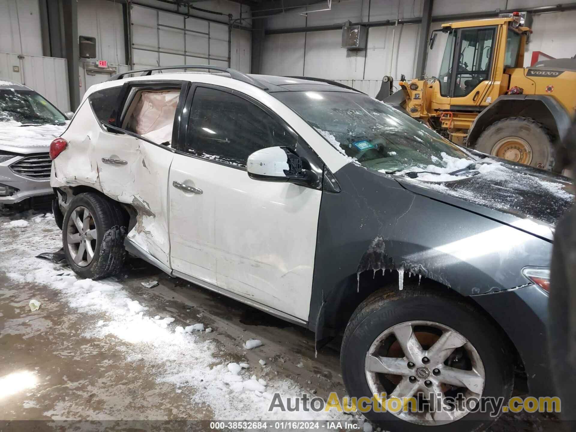 NISSAN MURANO SL, JN8AZ18W69W147303