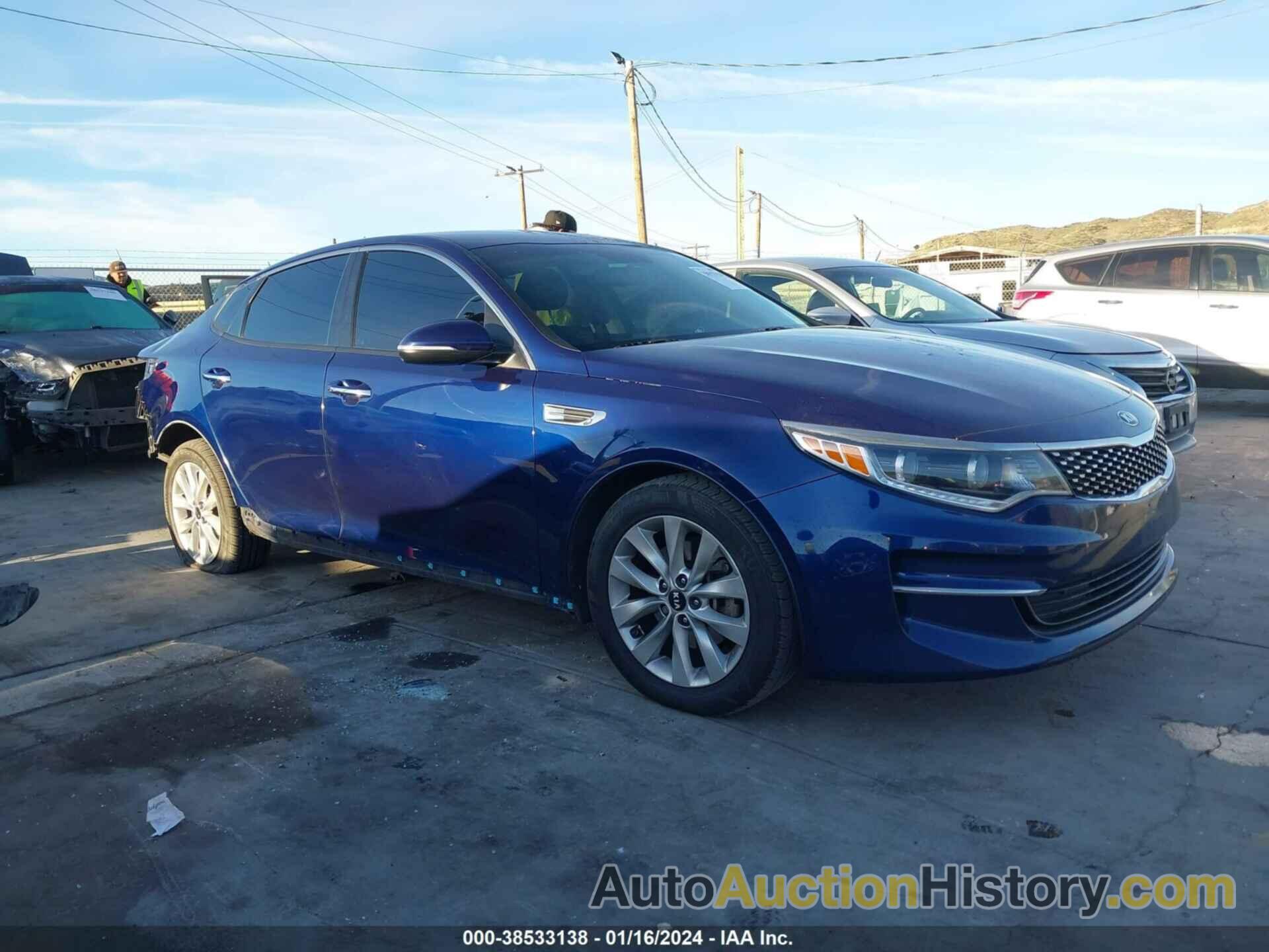 KIA OPTIMA EX, 5XXGU4L39HG138100