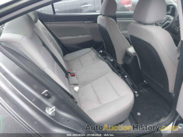 HYUNDAI ELANTRA SEL, 5NPD84LF5JH257807