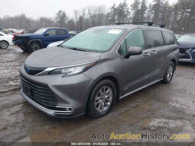 TOYOTA SIENNA XLE, 5TDJSKFC3MS012349