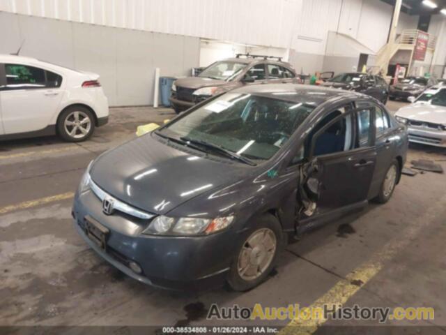 HONDA CIVIC HYBRID, JHMFA36208S008521