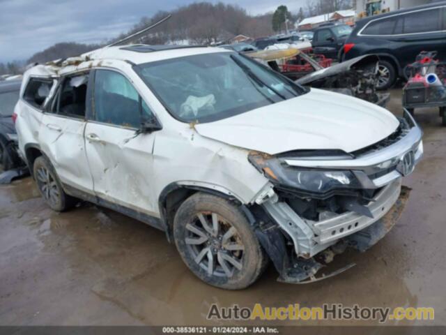 HONDA PILOT EX-L, 5FNYF6H51KB021500