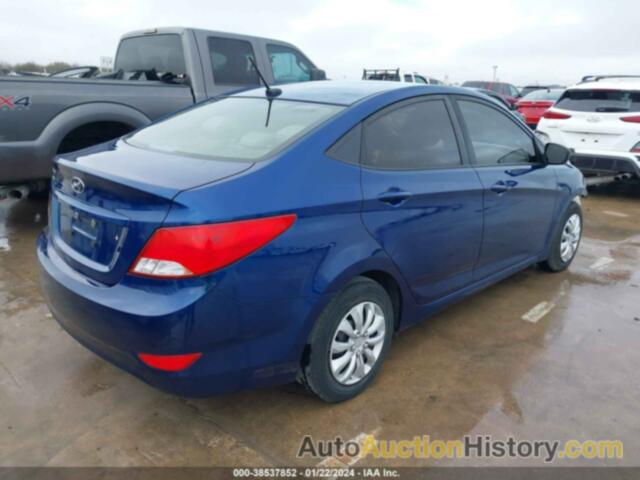 HYUNDAI ACCENT SE, KMHCT4AE8HU307714