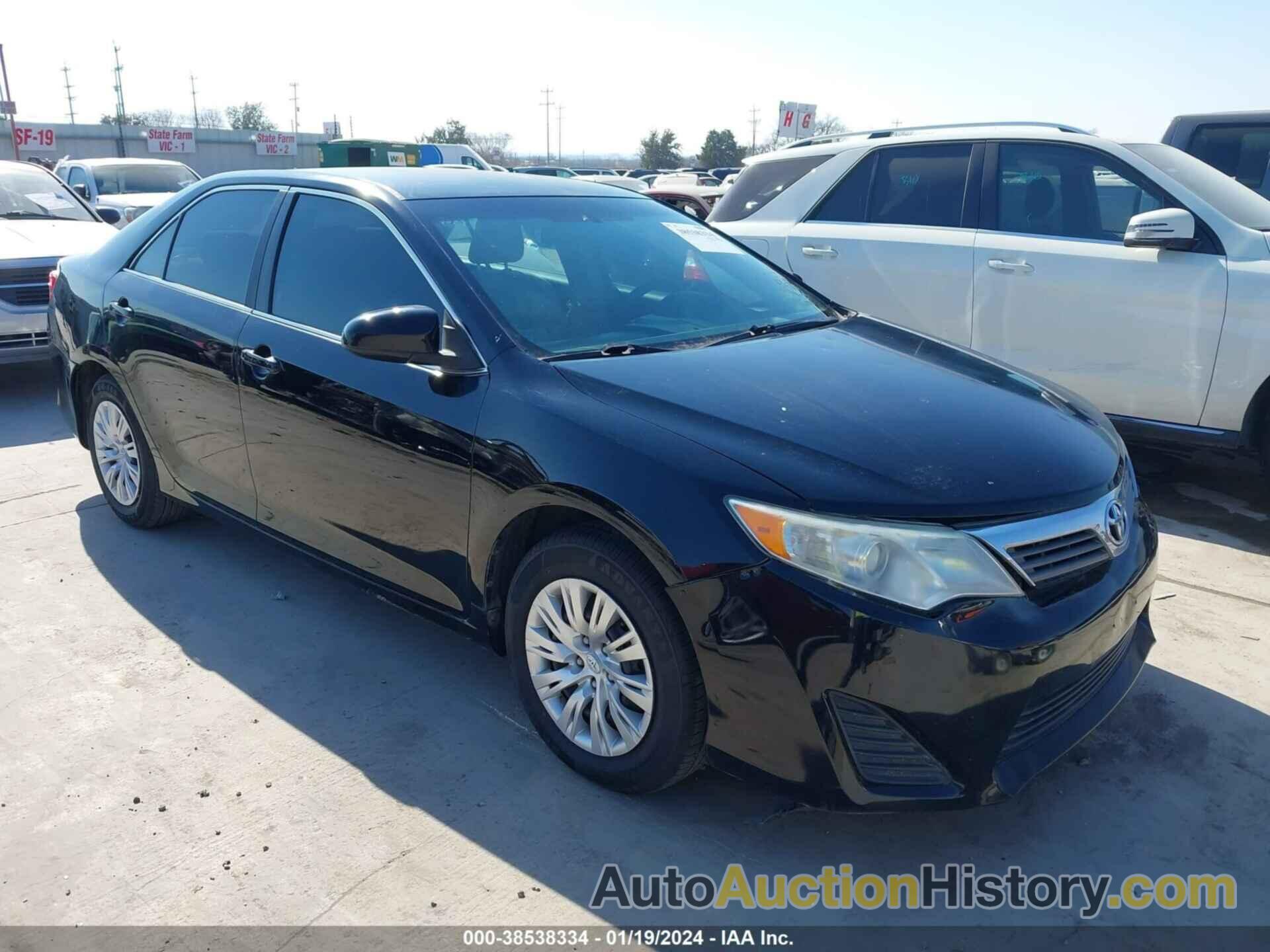 TOYOTA CAMRY L, 4T4BF1FK8CR220555