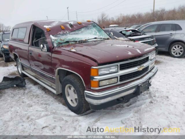 CHEVROLET C1500 FLEETSIDE, 1GCEC14R9WZ172558