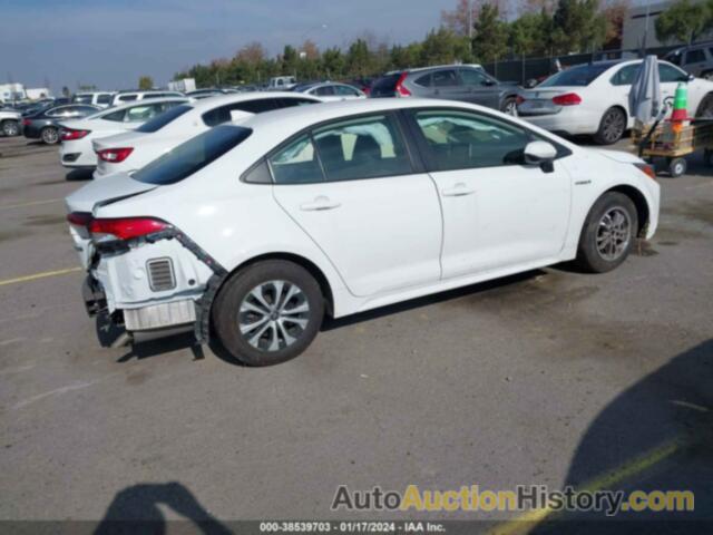 TOYOTA COROLLA HYBRID LE, JTDEBRBE2LJ016261