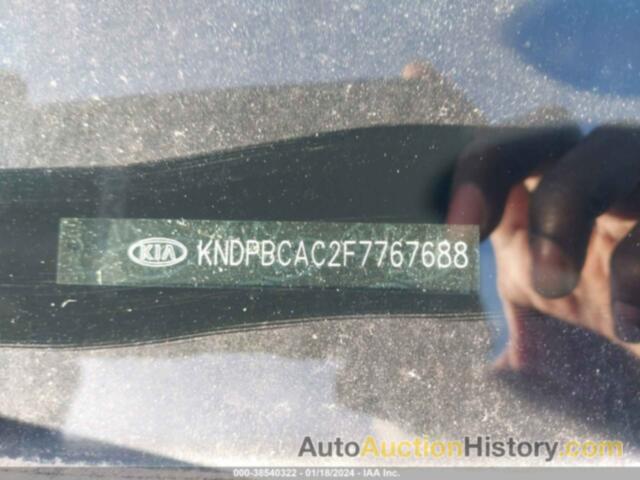 KIA SPORTAGE LX, KNDPBCAC2F7767688