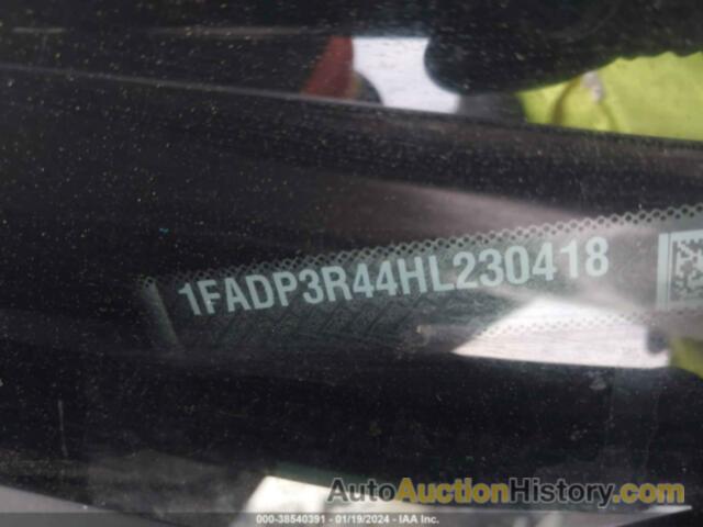 FORD FOCUS ELECTRIC, 1FADP3R44HL230418