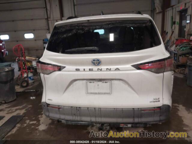 TOYOTA SIENNA XLE, 5TDYSKFC0NS045809