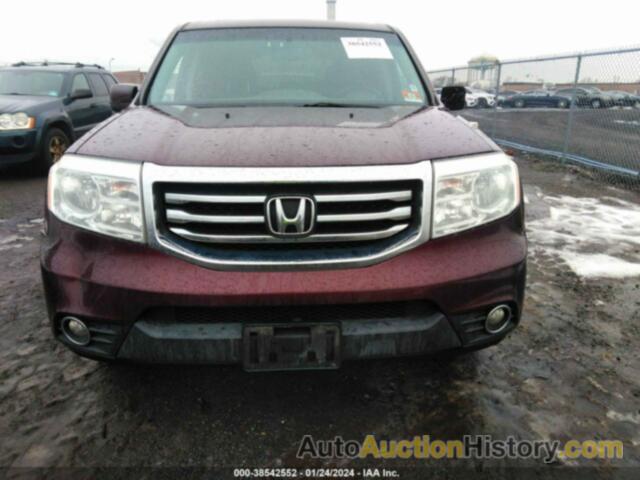 HONDA PILOT EX-L, 5FNYF4H5XDB074672