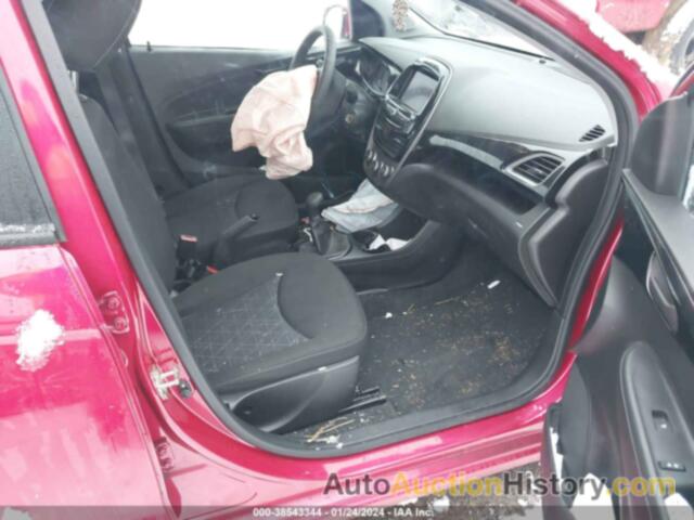 CHEVROLET SPARK FWD 1LT MANUAL, KL8CC6SA4LC461582