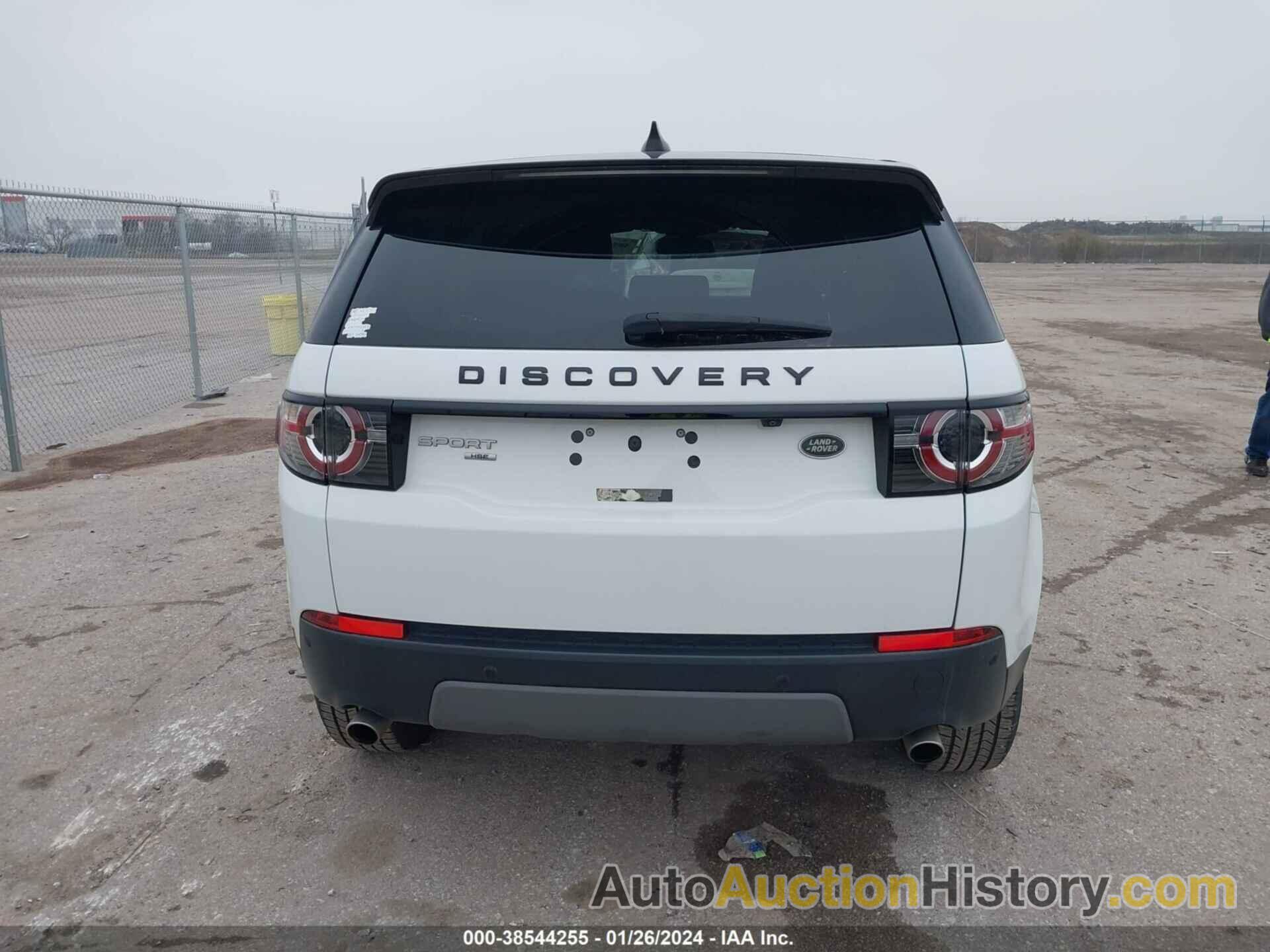 LAND ROVER DISCOVERY SPORT HSE, SALCR2RX7JH757276